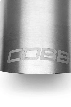 COBB Brushed Titanium Exhaust Tip Kit 2015-2024 Volkswagen Golf GTI Worldwide Shipping