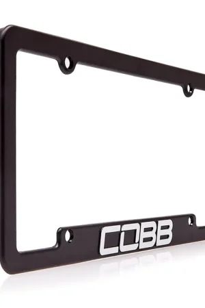 COBB Black License Plate Frame Last Chance