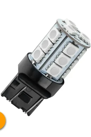 ORACLE Lighting 18 LED 3-CHIP SMD Bulb 7443 Fitment Amber Best Seller