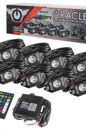 Save Now ORACLE Lighting ColorSHIFT Underbody Wheel Well Rock Light Kit 8 Piece