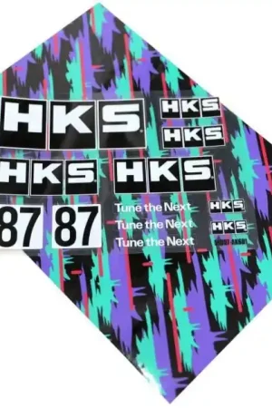 HKS 2025 Series Multi Sticker Pack w/ Oil Color Sticker Save Now