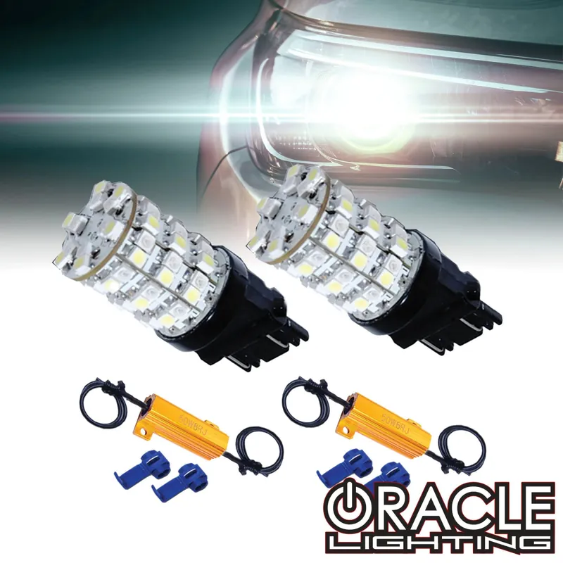 Budget ORACLE Lighting Switchback Bulb Pair w/ Load Equalizer Kit 3157 Fitment