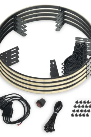 Fast Shipping ORACLE Lighting LED Illuminated Wheel Rings 16.5" Plazma White