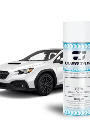 Warranty Included Overtake MaxxMatch Paint Ceramic White M6Y 12oz. Can