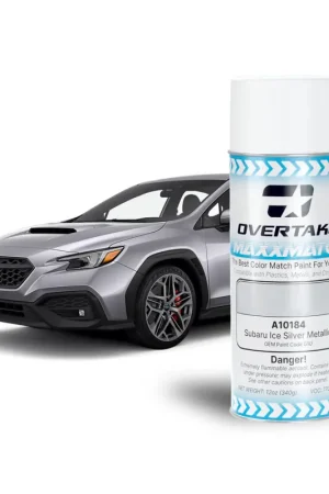 Overtake MaxxMatch Paint Ice Silver Metallic G1U 12oz. Can Crafted