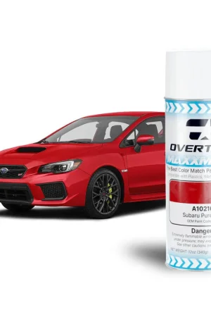 Overtake MaxxMatch Paint Pure Red M7Y 12oz. Can Hot Picks