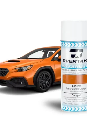 Editor’s Pick Overtake MaxxMatch Paint Solar Orange WCL 12oz. Can
