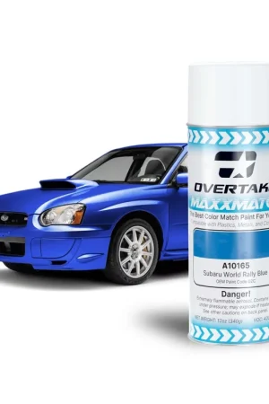 One Day Deal Overtake MaxxMatch Paint World Rally Blue O2C 12oz. Can