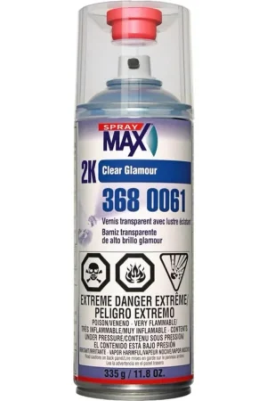 Free Shipping Overtake Paint SprayMax 2K Clear High Gloss