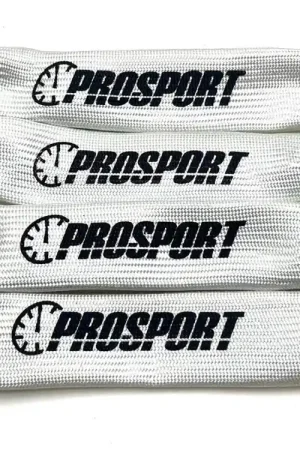 One Day Deal Prosport Spark Plug Wire Boots 4 Piece White w/ Logo