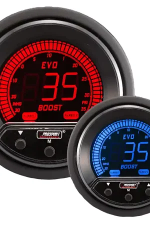 Prosport Premium EVO Series Multi Color Electronic Boost Controller Gauge 52MM Next Day Delivery