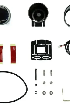 Prosport Premium Series Electronic Clock 52mm w/ Amber or White Display and Red Needle Buy Direct