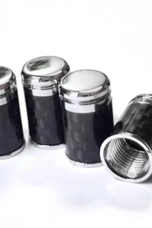 Prosport Carbon Fiber Valve Stem Caps Luxury