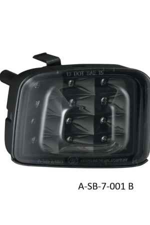 Flash Sale Molded Innovations J2 Style LED Front Turn Signal Housings Black Base w/ Clear Lens 2015-2021 WRX / 2015-2017 STI