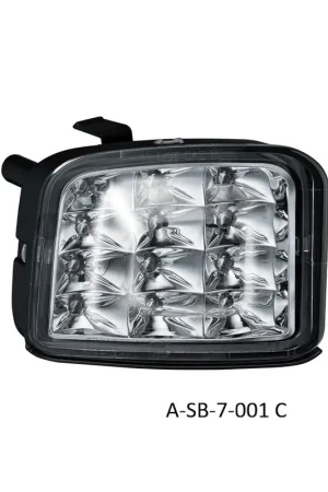 Molded Innovations J2 Style LED Front Turn Signal Housings Clear Base w/ Clear Lens 2015-2021 WRX / 2015-2017 STI Exclusive