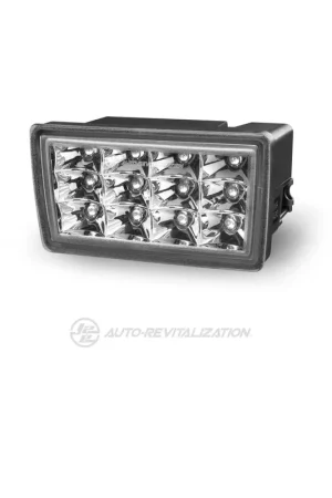 Popular Molded Innovations J2 Style Rear Brake Light Chrome Base w/ Clear Lens 2015-2021 WRX Sedan / 2015-2021 STI Sedan