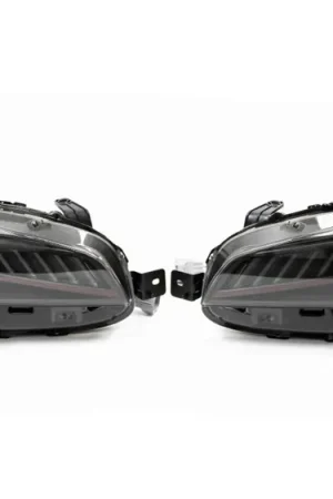 Original Molded Innovations Premium Series Sequential LED Headlights w/ Red Accent 2015-2017 WRX / 2015-2017 STI / 2018-2021 WRX Base & Premium