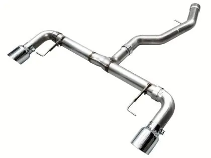 Special Discount AWE Track Edition Axleback Exhaust w/ Chrome Silver Tips 2019-2024 BMW 330i / 2021-2024 BMW 440i
