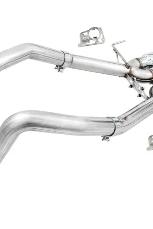 AWE Track Edition Axleback Exhaust w/ Chrome Silver Tips (includes AWE AFM valve simulators) 2014-2019 Chevrolet Corvette Viral