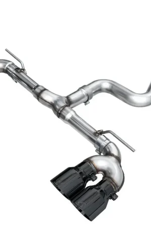 Clearance AWE Track Edition Catback Exhaust w/ Diamond Black Tips 2022-2024 Volkswagen Golf R