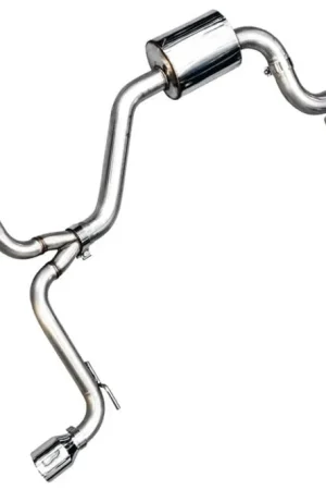 AWE Track Edition Catback Exhaust w/ Chrome Silver Tips 2015-2017 Volkswagen GTI Top Pick