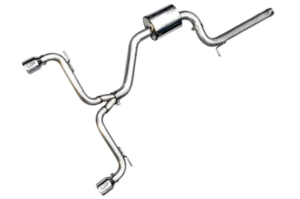 AWE Track Edition Catback Exhaust w/ Chrome Silver Tips 2015-2017 Volkswagen GTI Top Pick