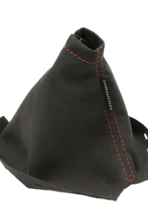 DARKMATTERX Alcantara Shift Boot Charcoal Black w/ Red Stitching 2015-2021 STI Reduced Price