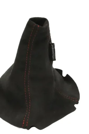 Grab Now DARKMATTERX Alcantara Shift Boot Charcoal Black w/ Red Stitching 2004 WRX