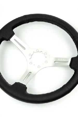 Grip Royal Class 350mm Deep Dish Steering Wheel w/ Perforated Leather Grip Save Now