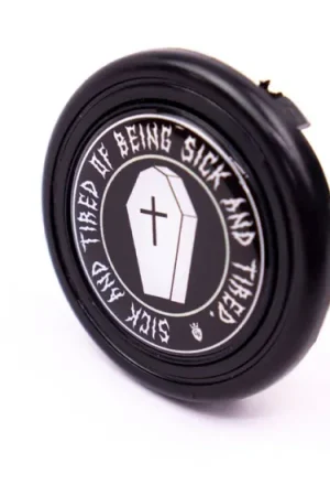 Fan Favorite Grip Royal Horn Button Sick & Tired