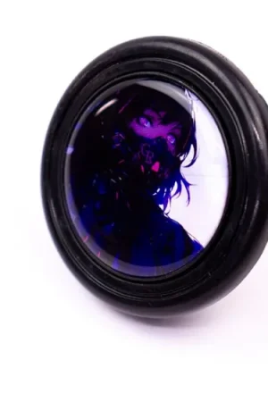 Mega Sale Grip Royal Horn Button Vaporwave Chick