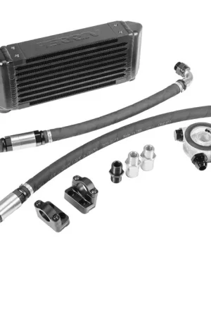New Release Perrin Top Mount Oil Cooler Kit Black Top Mounted 2015-2025 WRX