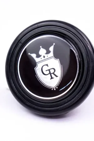 New Release Grip Royal Horn Button Crest Silver