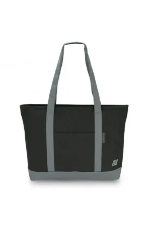 Tomei Zip Tote Bag - Black New Release