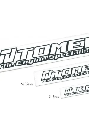 Premium Tomei Engine Specialist Die Cut Sticker - White