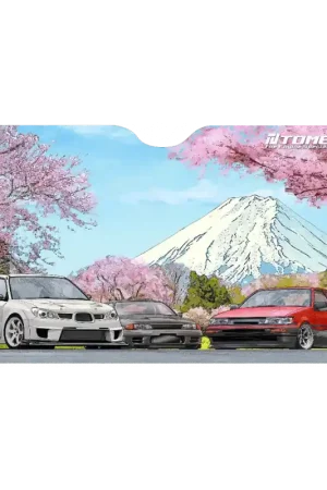 Tomei GDB / BNR32 / AE86 Cherry Blossom Mt. Fuji Sun Shade Same Day Shipping