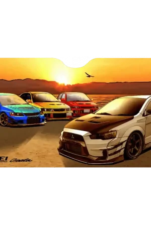 Tomei Evo Sunset Lake Kawaguchi Sun Shade Free Shipping