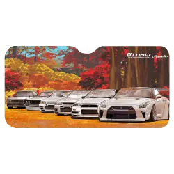 Tomei GTR Autumn Nagano Forest Sun Shade Express Delivery