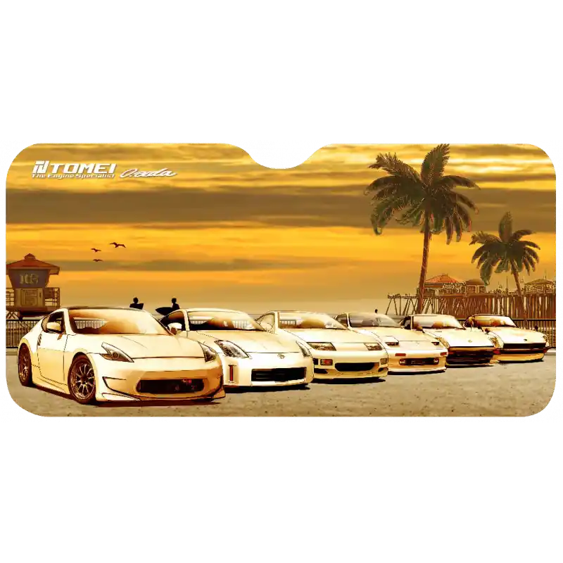 Super Sale Tomei Z Car Sunset Huntington Beach Sun Shade