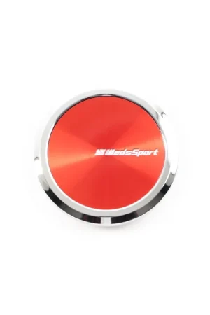 Worldwide Shipping WedsSport Type 2 Center Cap Flat Style w/ Red Center