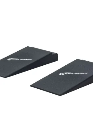 Discount Race Ramps 4" Rack Ramp 8.8 Degree Approach Angle w/ Cutout Pair