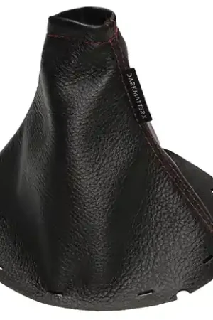 Deal DARKMATTERX Gaucho Leather Shift Boot Black w/ Red Stitching 2022-2024 WRX