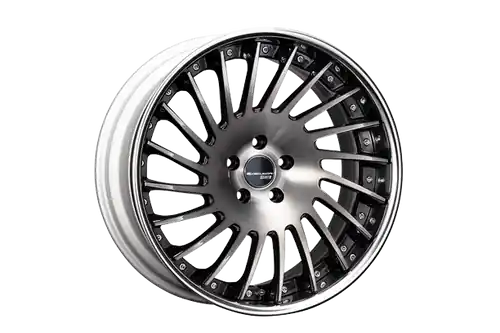 SSR CV05S 5X112 20X8.5+38 NR Disk Galaxy Clear Black Super Sale