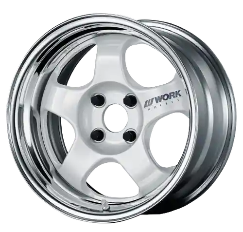 Work Meister S1 2P 5x120 15x6.5+45 R Disk White Best Price