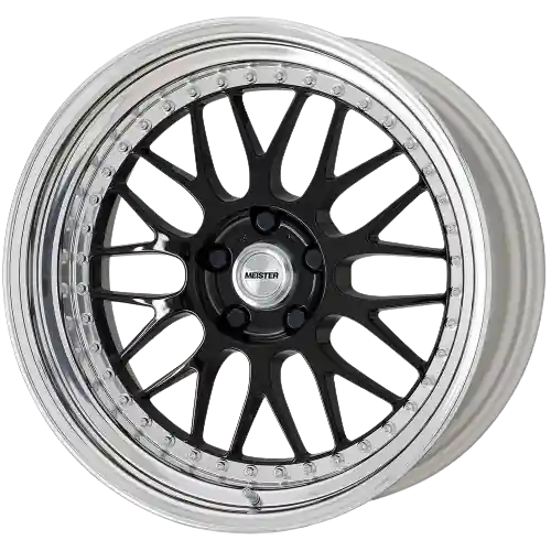 Work Meister M1 3p 5x100 18x15.5-69 O Disk Black Same Day Shipping
