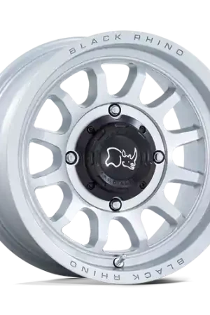 Black Rhino Powersports RAPID UTV 4X137 15X7 +10 HYPER SILVER W/ MACHINED FACE In Demand