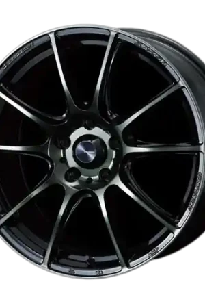 WedsSport SA-25R 5x114.3 18x9.5+45 Weds Black Clear Free Returns