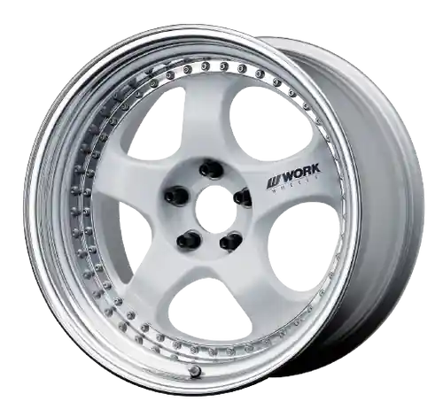 Work Meister S1 3P 5x114.3 18x9+31 R Disk White Limited Offer