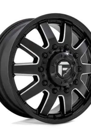 Fresh Stock Fuel 1PC D538 MAVERICK 8X200 22X8.25 +105 MATTE BLACK MILLED