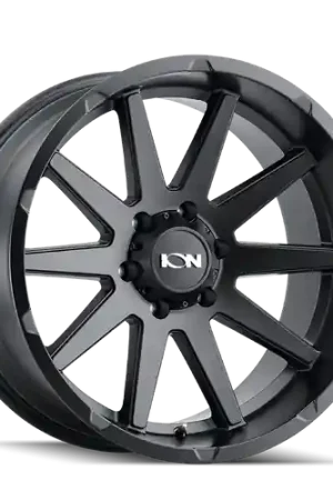 Ion Type 143 8x165.1 17x9+18 Matte Black Free Returns